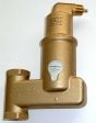 Spirovent Luftabscheider Solar AutoClose, 1" vertikal