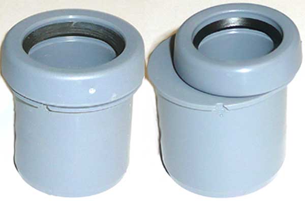 Universal Abflussrohr - Reduzierst&uuml;ck 40/32 mm