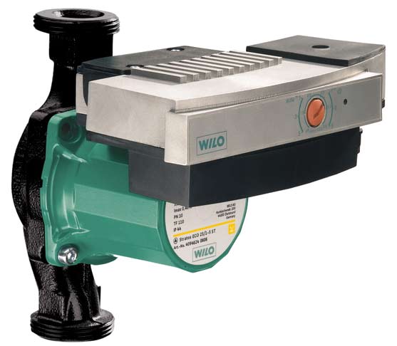 Hocheffizienz - Solarthermie-Umw&auml;lzpumpe Wilo Stratos ECO-ST 25/1-5 mit integrierter Drehzahlregelung