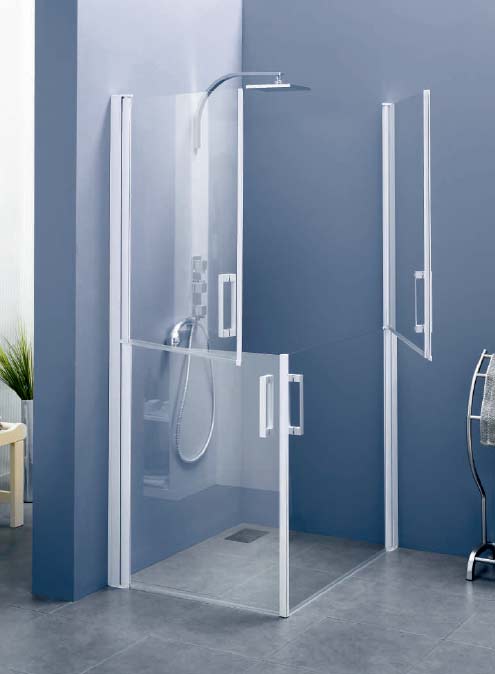 Duscht&uuml;r SaniDoor 1-Teilig 80 cm links