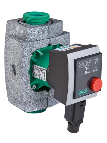 Hocheffizienz - Heizungsumw&auml;lzpumpe Wilo Stratos Pico 25/1-6-130 mit integrierter Drehzahlregelung, Baul&auml;nge 130 mm