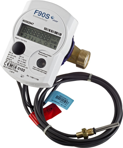 Kompakt - W&auml;rmez&auml;hler F90S DN 20 - 2,5 m3/h
