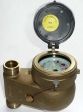 Haus-Kaltwasserzhler  3/4"  2,5 m/h fr senkrechten Einbau